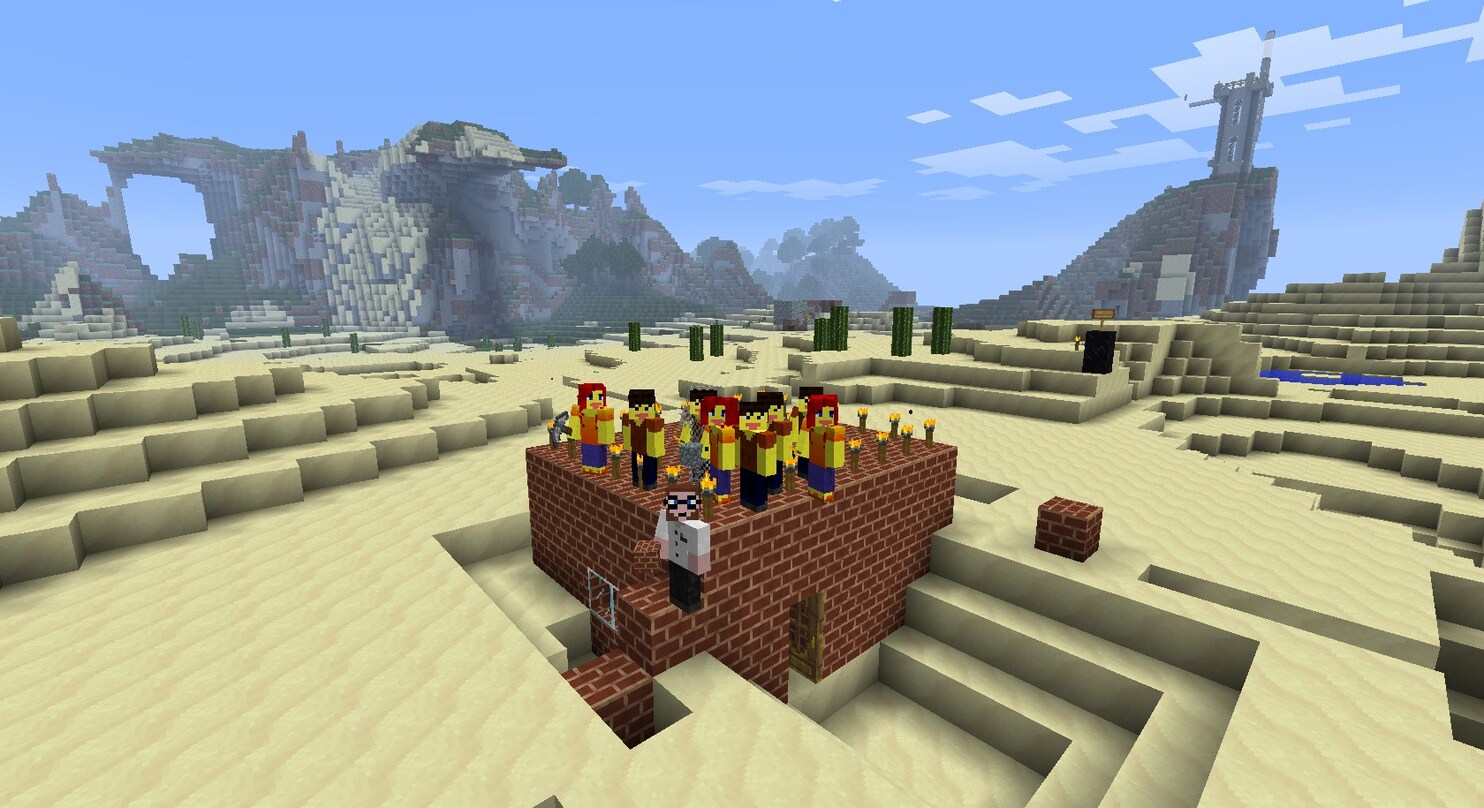 The Increase of Minecraft Machines: On-line Participants Flock to Multi-player Worlds